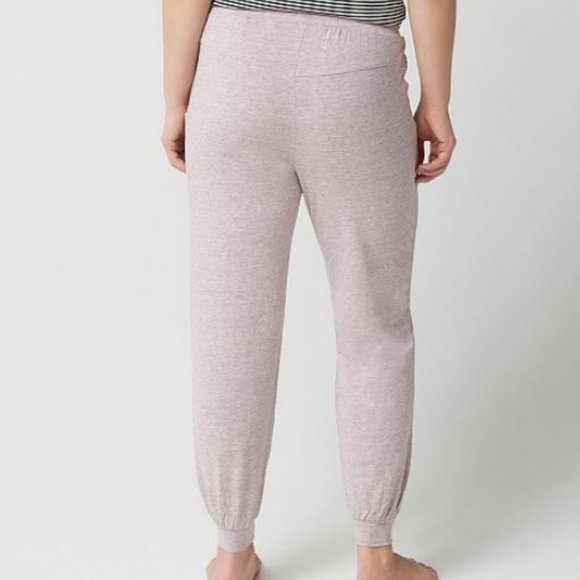 AnyBody Cozy Knit Jogger Pants w/ Seaming Detail - Picture 2 of 2